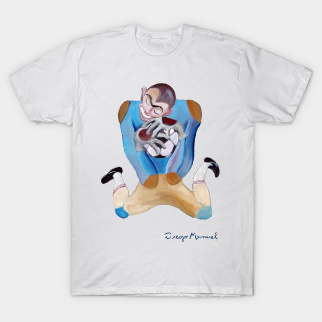 The soccer goalkeeper T-Shirt by diegomanuel